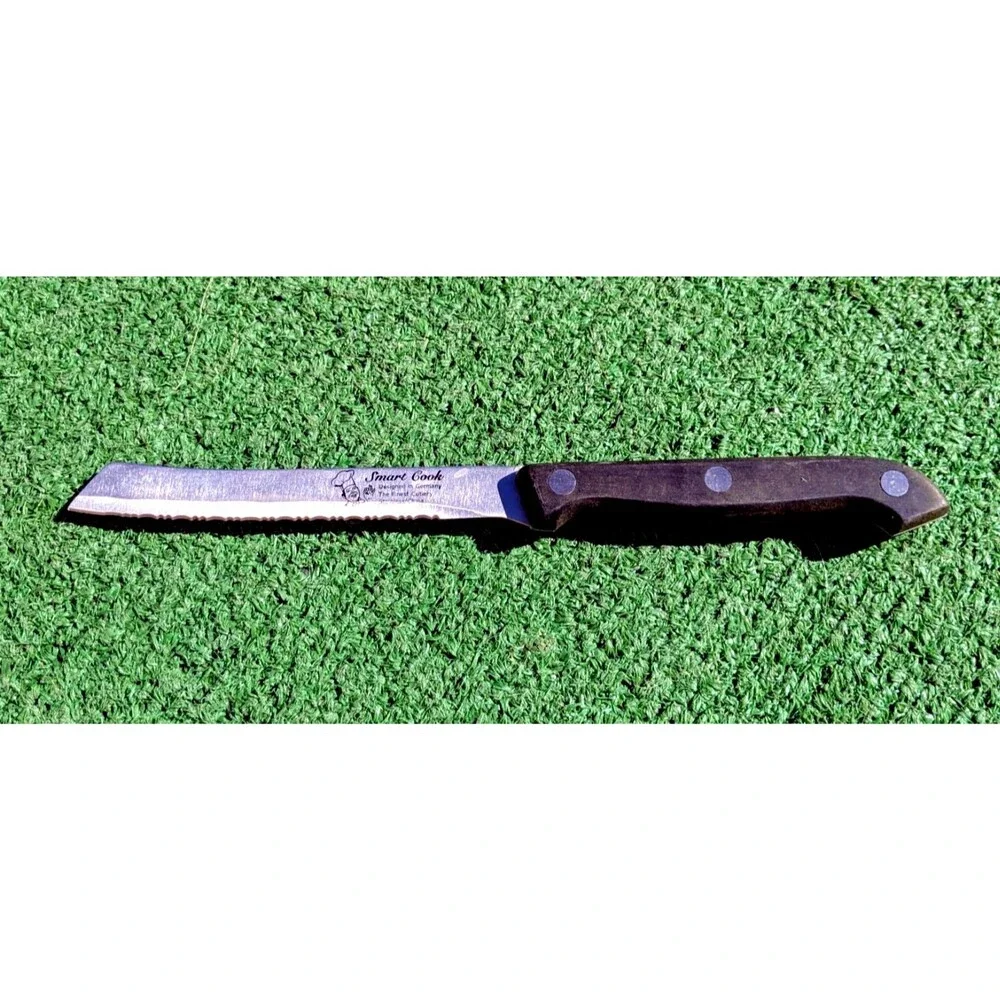 Smart Cook Designed In Germany Stainless Steel Blade Kitchen Bread Knife 9in EUC